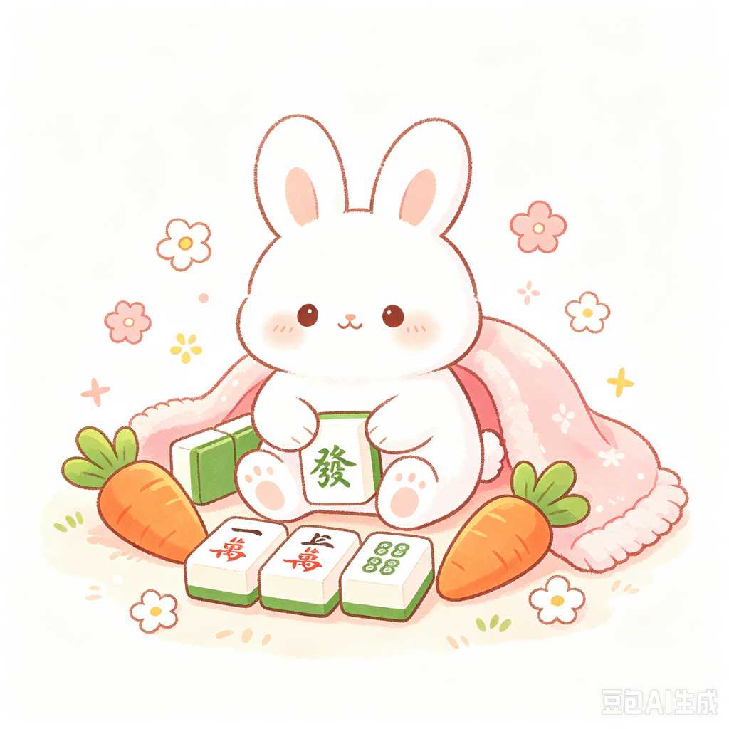 engraved texture mahjong tiles