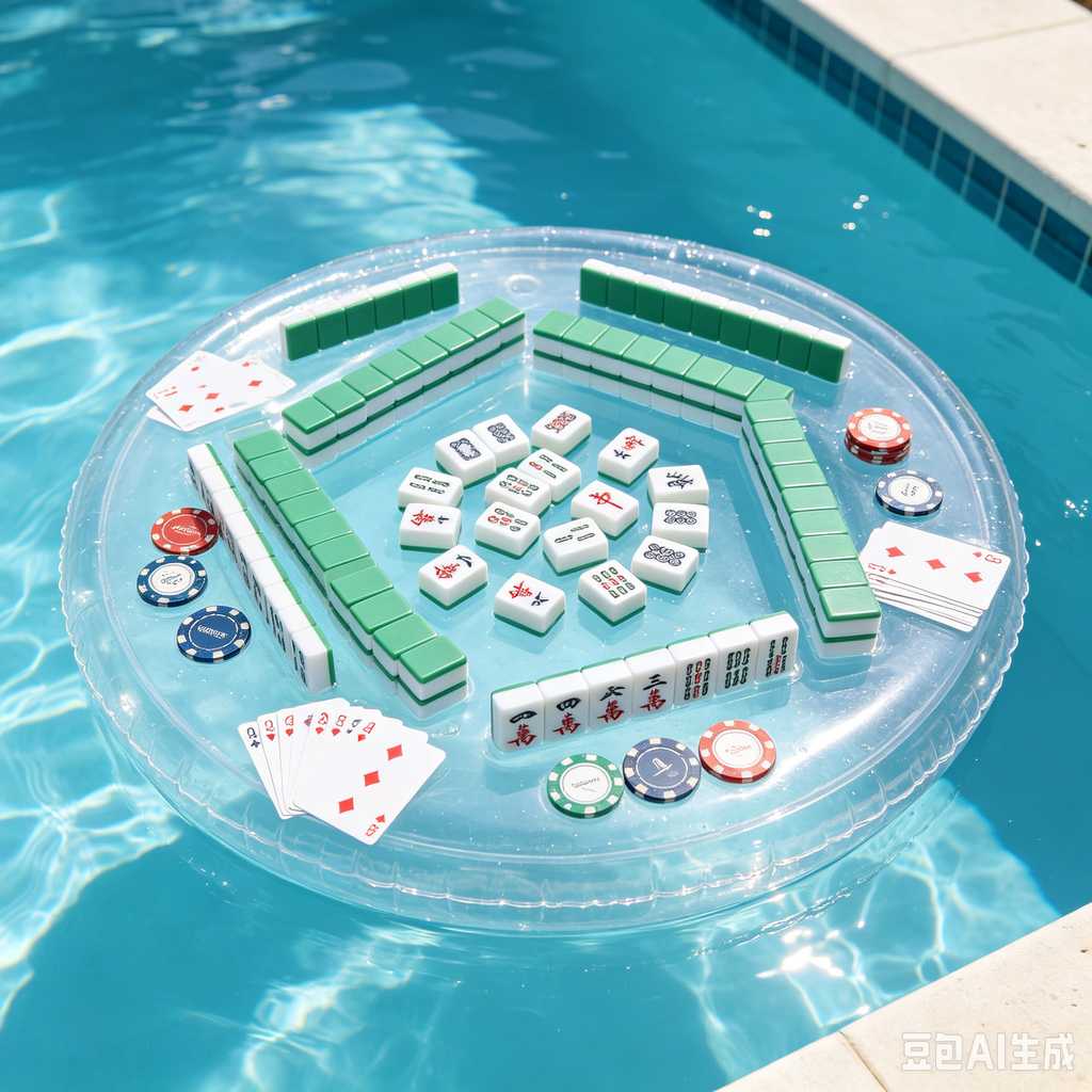 tiny mahjong set for backpack